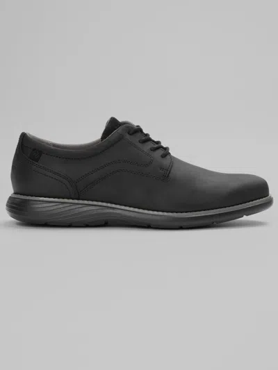 Rockport Garrett Leather Plain Toe Oxfords In Black