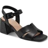 Rockport Women's Georje Open Toe Dress Sandals In Black