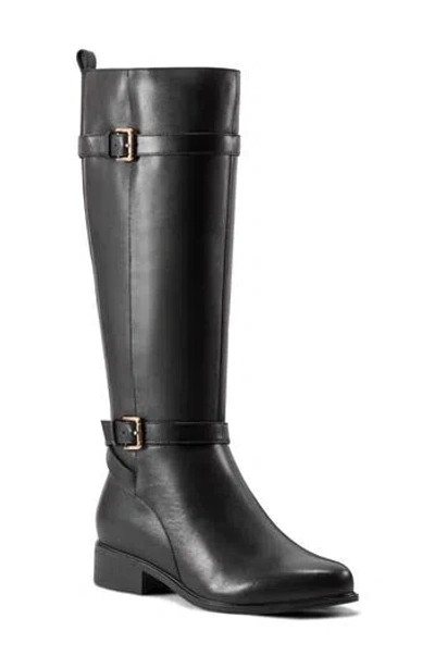Rockport Harper Boot In Black Leather