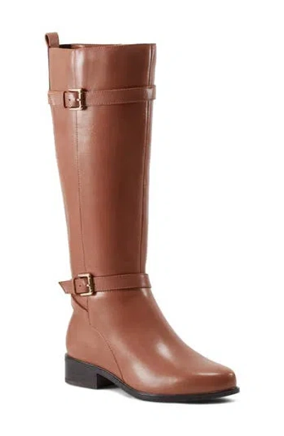 Rockport Harper Boot In Medium Natural Leather