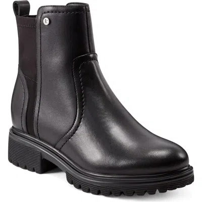 Rockport Isalina Boot In Black Leather