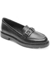 ROCKPORT KACEY CHAIN WOMENS LEATHER SLIP ON LOAFERS