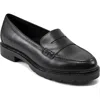 Rockport Women's Kacey Penny Casual Slip-on Loafers In Black