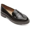 Rockport Kacey Penny Womens Patent Slip On Loafers In Multi