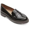 Rockport Kacey Penny Womens Patent Slip On Loafers In Multi