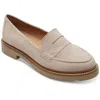 Rockport Kacey Womens Leather Slip-on Loafers In Gray
