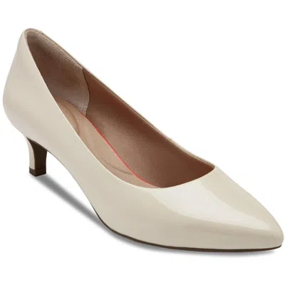 Rockport Kalila Womens Cushioned Footbed Leather Pumps In Multi