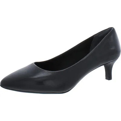 Rockport Kalila Womens Leather Comfort Pumps In Black
