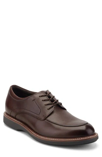 Rockport Leonard Moc Toe Oxford In Animal Print