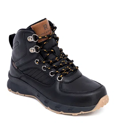 Rockport Kids' Little And Big Boys Tatum Outdoor Boots In Taupe