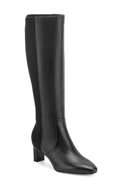 Rockport Mabel Knee High Boot In Black