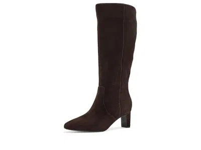 Rockport Mabel Wide Calf Women's Boots Dark Brown Suede: 5 M (b)