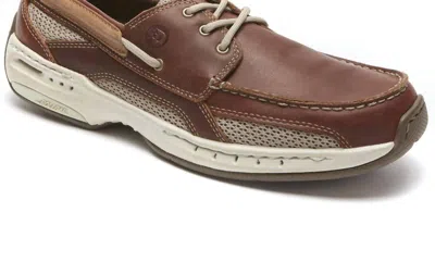 Rockport Men's Captain Boat Shoe In Brown