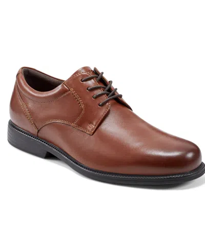 Rockport Men's Charles Road Plain Toe Dress Shoe In British Tan