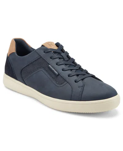 Rockport Men's Collins Casual Lace-up Sneakers In Black