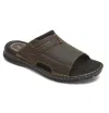 Rockport Mens Darwyn Slide 2 - Medium Width In Brown Ii/leather In Multi