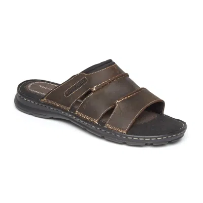 Rockport Men's Darwynslide In W In Brown