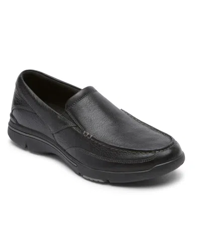 Rockport Men's Eberdon Slip On Shoes In Black