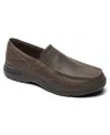 Rockport Men's Junction Point Slip On Shoes In Chocolate