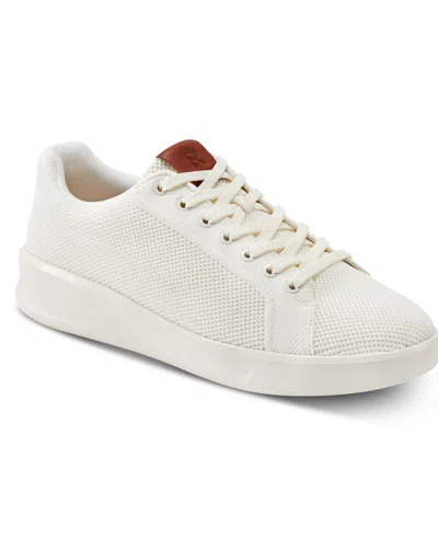 Rockport Men's Lite Court Lace Up Casual Sneakers In Ivory