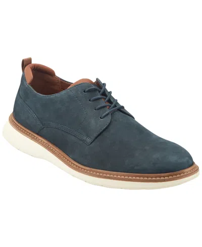 Rockport Melrose Leather Wingtip Derby In Blue