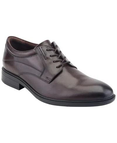 Rockport Otto Waterproof Slip-resistant Plain Toe Oxfords Dark In Brown