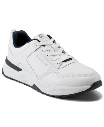 Rockport Men's Prowalker Norris Casual Sneakers In White,dark Blue