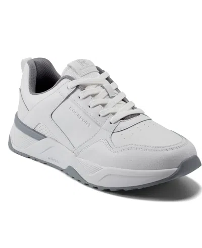 Rockport Men's Prowalker Norris Casual Sneakers In White,gray