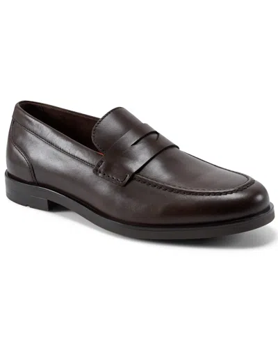 Rockport Men's Soren Dress Slip-on Penny Loafers In Brown