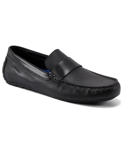 Rockport Men's Tayo Slip On Casual Flat Loafers In Black