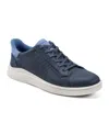 Rockport Men Tristen Step Activated Lace Up Sneaker In Dark Blue