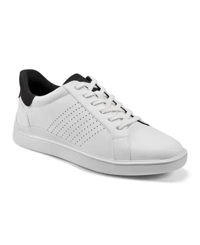 Rockport Men Tristen Step Activated Lace Up Sneaker In White
