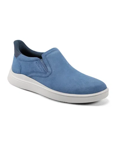 Rockport Men Tristen Step Activated Slip On Sneaker In Light Blue