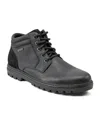 Rockport Mens Leather Outdoor Ankle Boots In Black Leather