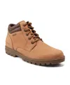 Rockport Men's Weather Or Not Waterproof Boots In Light Natural Leather