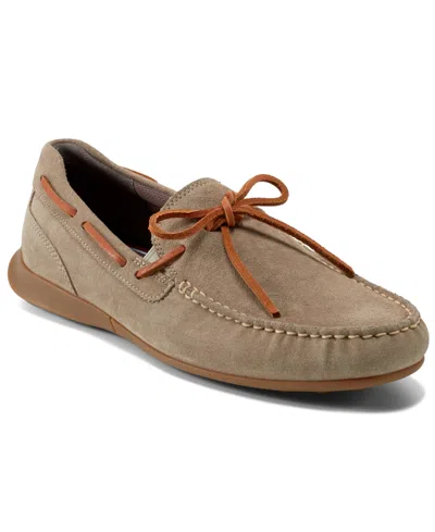 Rockport Men's X Reebok Dmx Dunphy Casual Slip On Flat Loafers In Light Olive