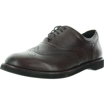 Rockport Mens Brogue Leather Oxfords In Multi