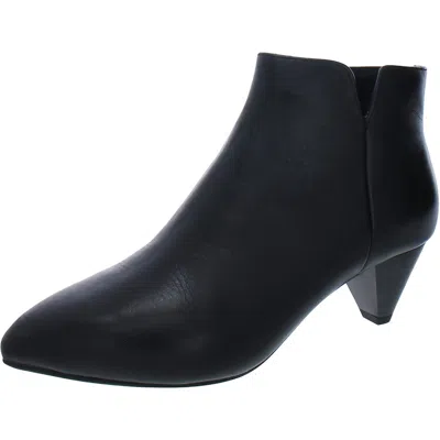 Rockport Milia V Womens Leather Pointed Toe Ankle Boots In Black