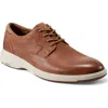 Rockport Noah Plain Toe Derby In Light Natural