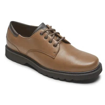 Rockport Northfield K70012 Oxford Men 8.5 Dark Brown Leather Dress Shoes Khd1633