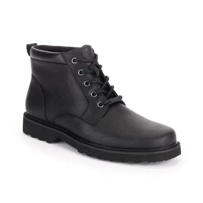 ROCKPORT NORTHFIELD V75787-001 MEN'S BLACK WATERPROOF PLAIN TOE BOOTS ZPO3801