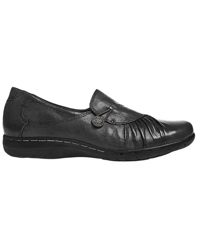 Rockport Paulette Leather Casual Shoe In Black