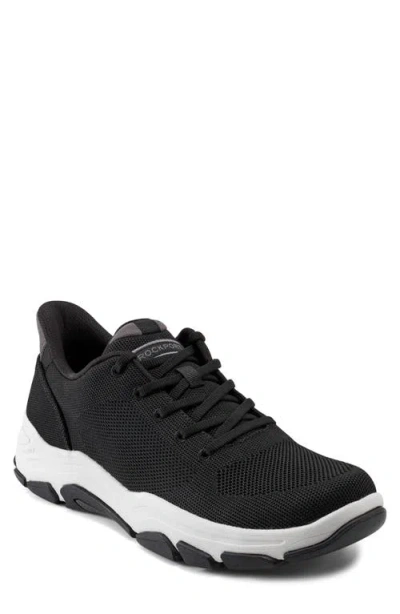 Rockport Rafferty Step Activated Sneaker In Black