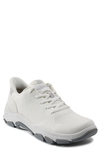 Rockport Rafferty Step Activated Sneaker In White