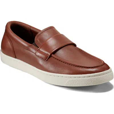 Rockport Reller Slip On Sneaker In Dark Natural