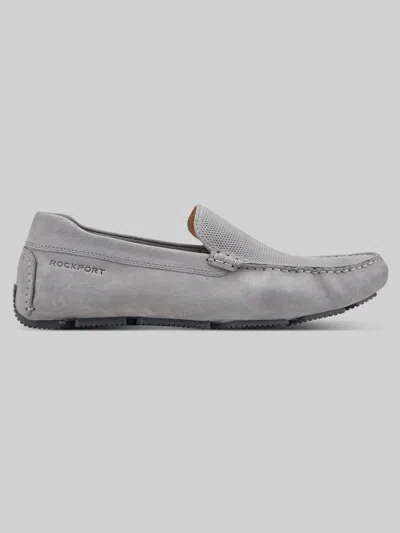 Rockport Rodger Casual Loafers In Gray