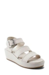 Rockport Rwanala Wedge Sandal In Ivory