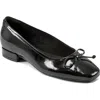 Rockport Sadie 2 Womens Bow Ballet Flats In Black