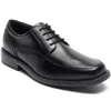 Rockport Berenger Mens Leather Lace Up Oxfords In Black