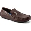 Rockport Tayo Embossed Loafer In Dark Brown
